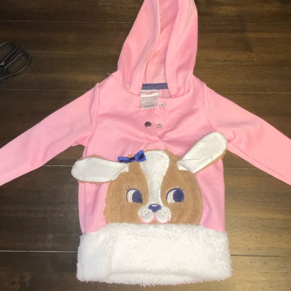 Nannette kids puppy dog hoodie